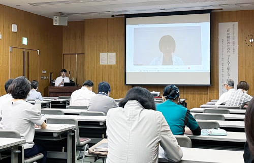 緩和ケア講演会の様子