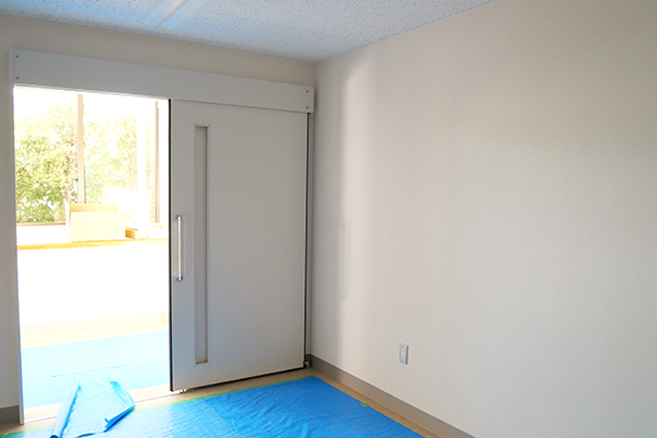 診察室の工事状況