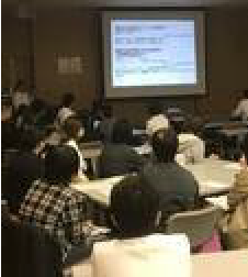 地域医療と介護・福祉をつなぐ会の 研修の様子
