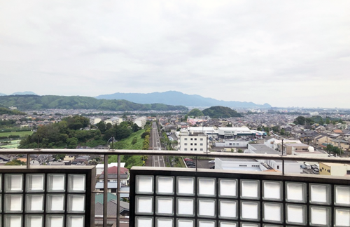 病棟からの景色