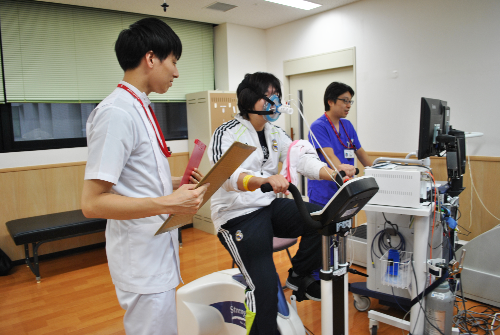 CPX検査時の様子
