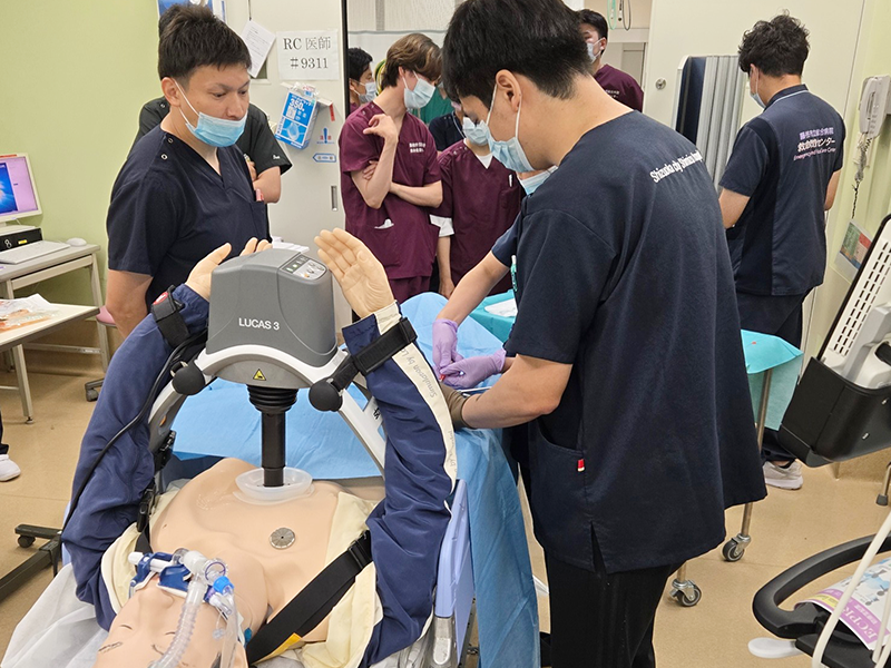 シミュレーション研修の参加や指導