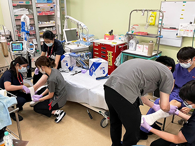 シミュレーション研修の参加や指導