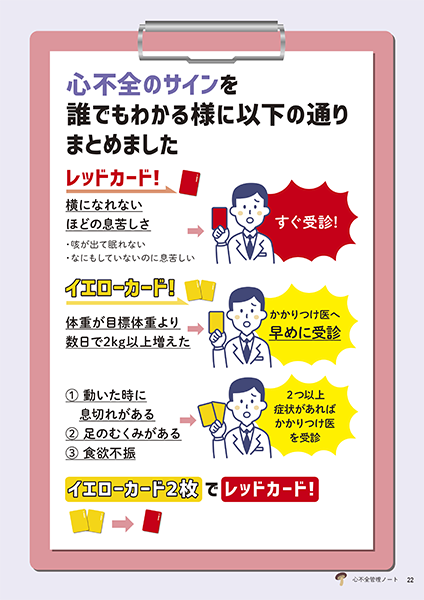 心不全のサイン