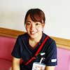紺色の制服を着た6B病棟 I.Sさんの写真