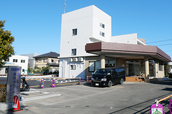 外観の工事状況