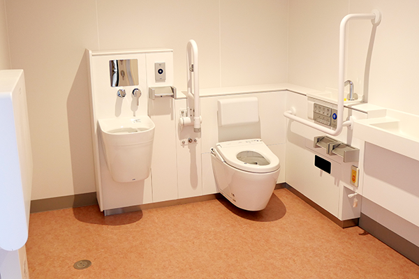 トイレの工事状況