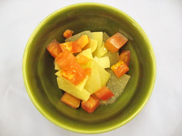 藤枝産冬瓜の酢味噌和えの写真