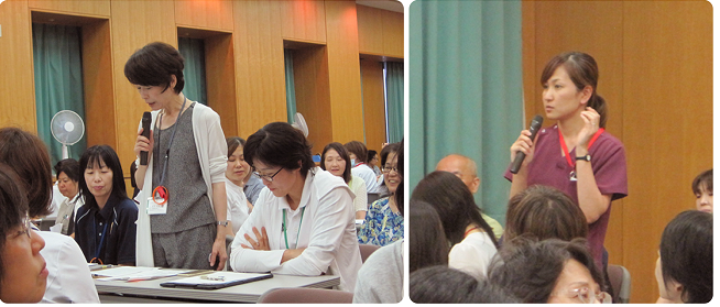 藤枝市立総合病院とケアマネの連携を深める研修会の写真