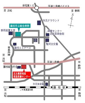 志太・榛原地域救急医療センターの地図