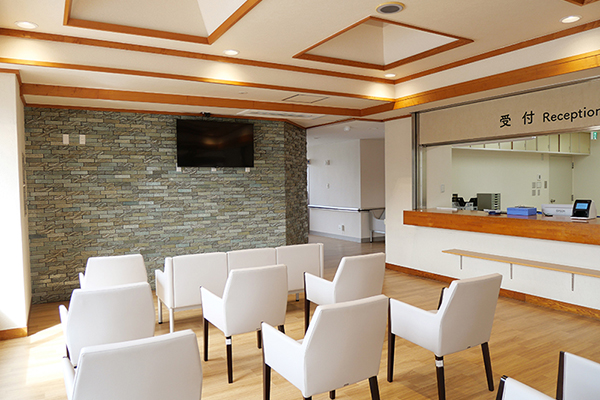 受付ロビーの様子